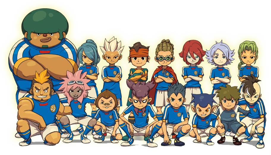 Personagens - Inazuma Eleven Rpg