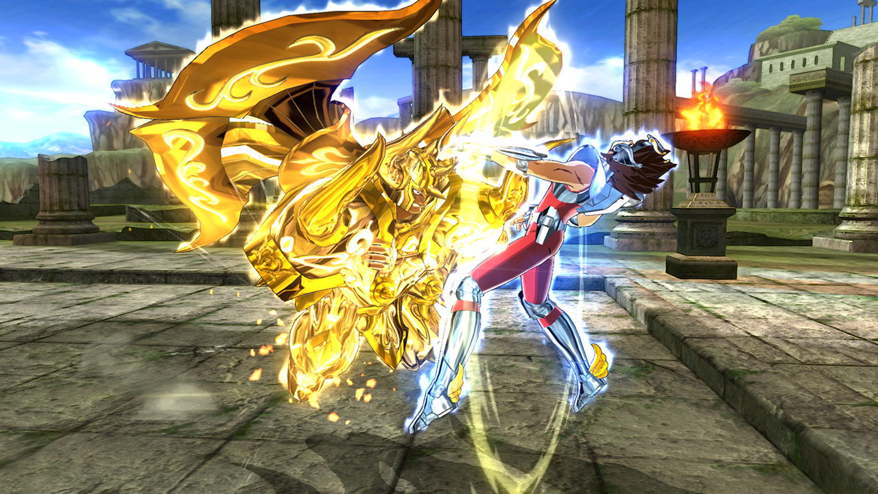 Saint Seiya: Soldiers Soul ganha vídeo de luta entre Seiya e Siegfried