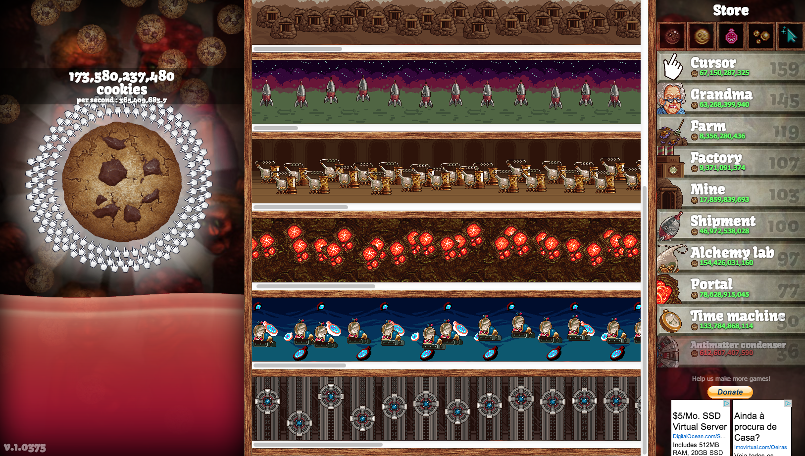 Cookie Clicker – Dominar o mundo com bolachas